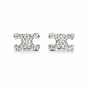 ARETES C SILVER ZIRCONIAS