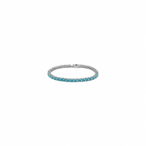 PULSERA DE TENNIS DIAMONDS BLUE