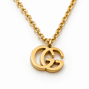 COLLAR GC LOGO GOLD MINI