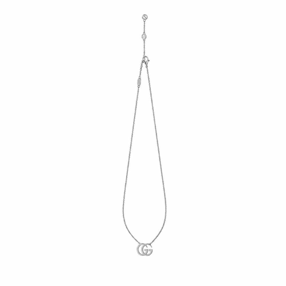 COLLAR GC LOGO SILVER MINI