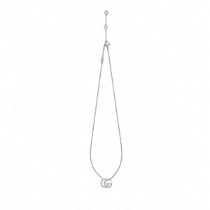 COLLAR GC LOGO SILVER MINI
