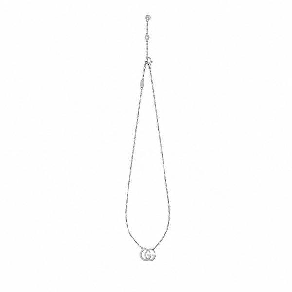 COLLAR GC LOGO SILVER MINI