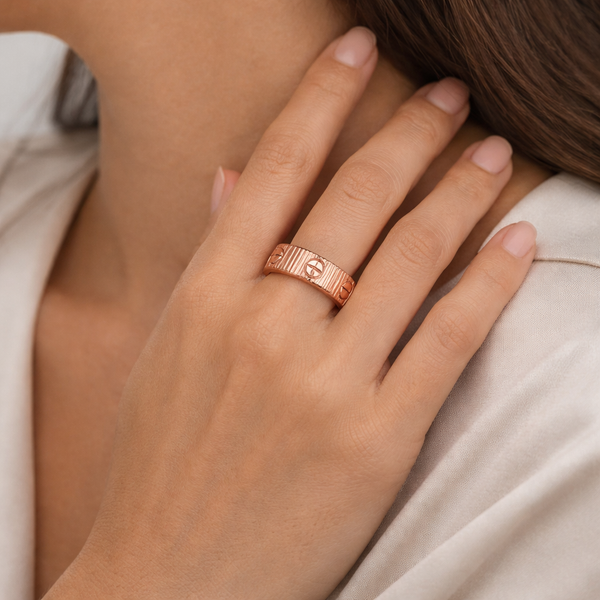 ANILLO LOVE UNLIMITED ROSEGOLD