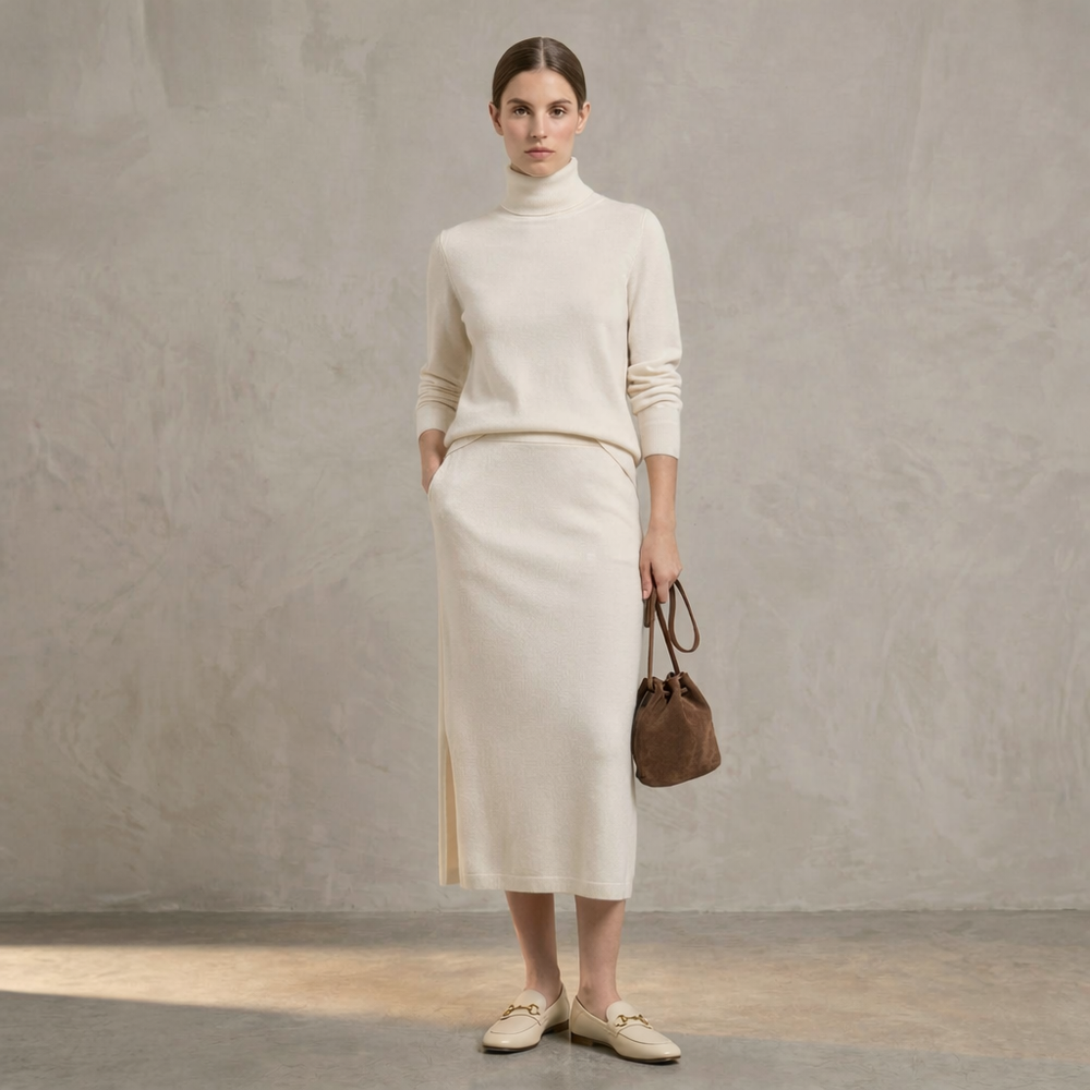 CONJUNTO WHITE CASHMERE