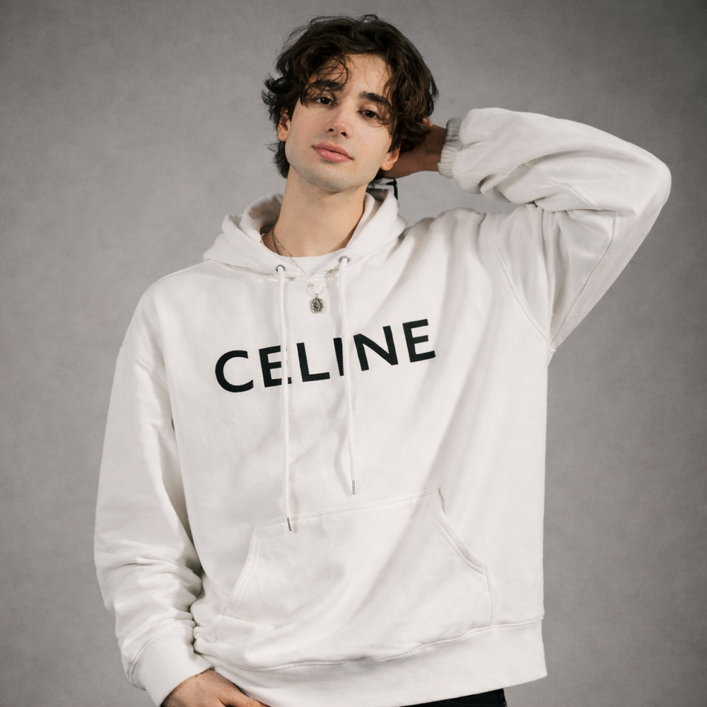 HOODIE C WHITE