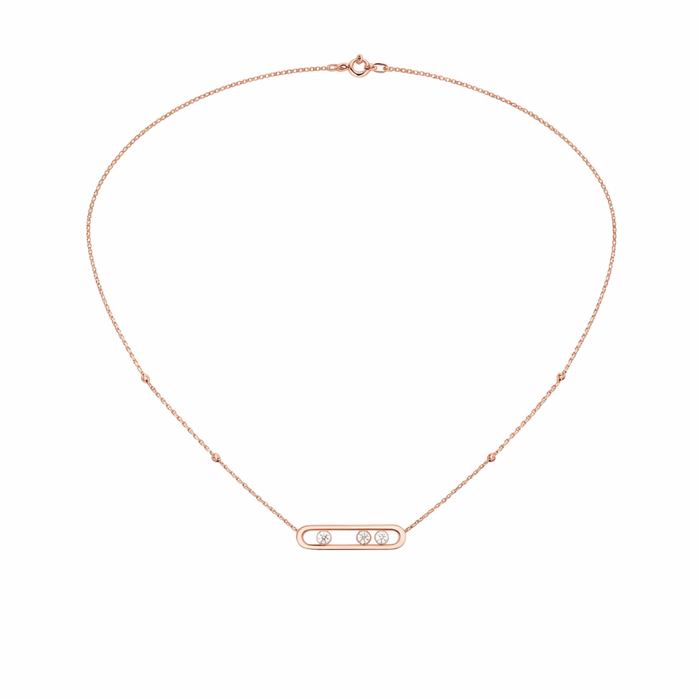 COLLAR MSS MOVE ROSEGOLD LISO