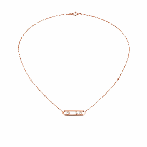 COLLAR MSS MOVE ROSEGOLD LISO
