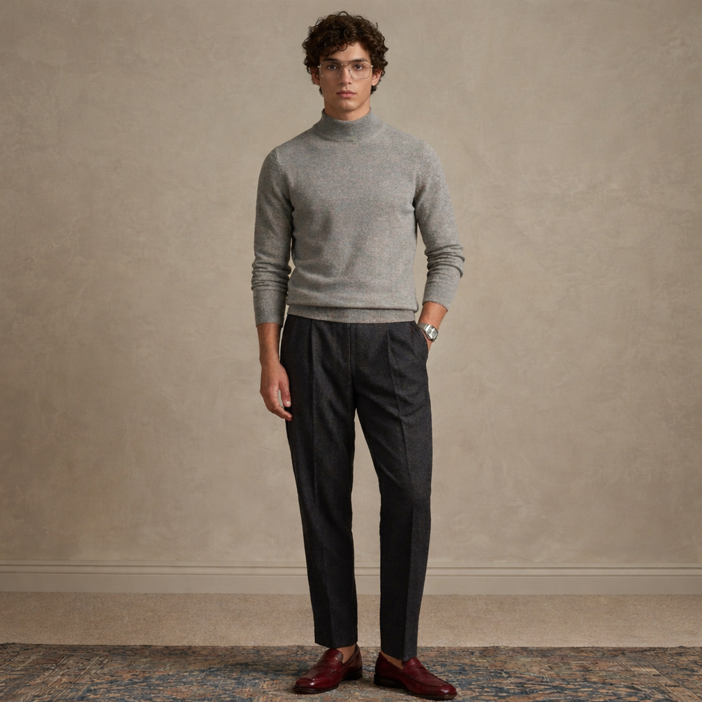 SUETER CLASSIC GREY CASHMERE