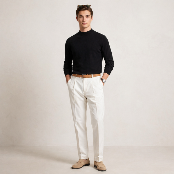 SUETER CLASSIC BLACK CASHMERE
