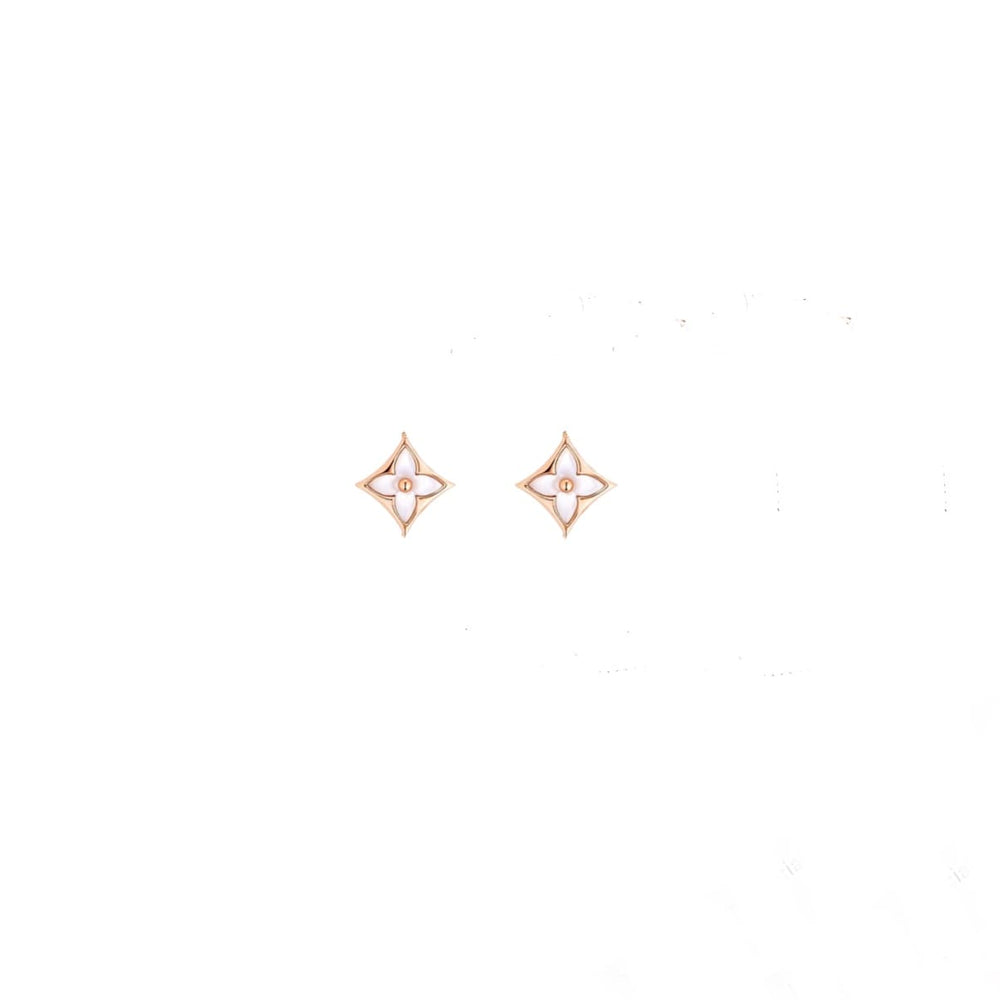 ARETES BLOSSOM STAR ROSE GOLD