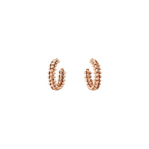 ARETES CLASH ROSE GOLD C