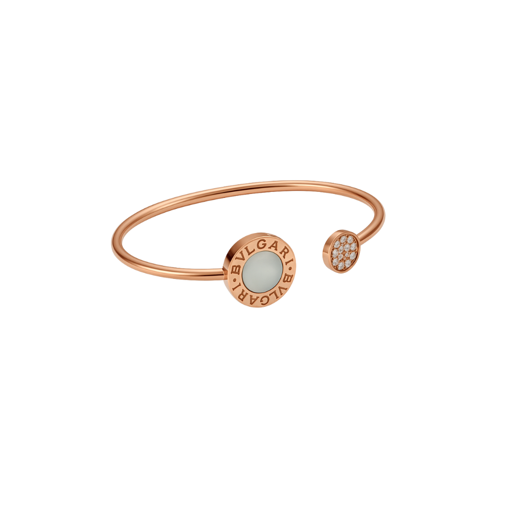 PULSERA BV ROSEGOLD WHITE CON ZIRCONIA