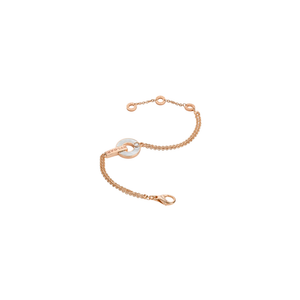 PULSERA BV ROSEGOLD PEARL ZIRCONIA