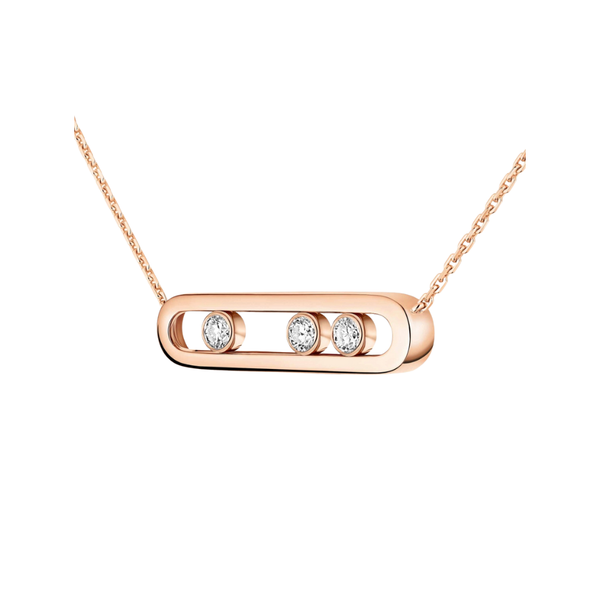 COLLAR MSS MOVE ROSEGOLD LISO