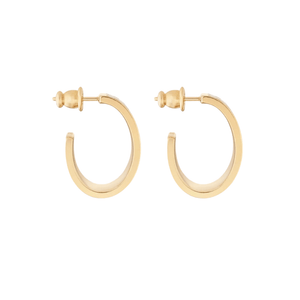 ARETES CD GOLD WHITE CON ZIRCONIA