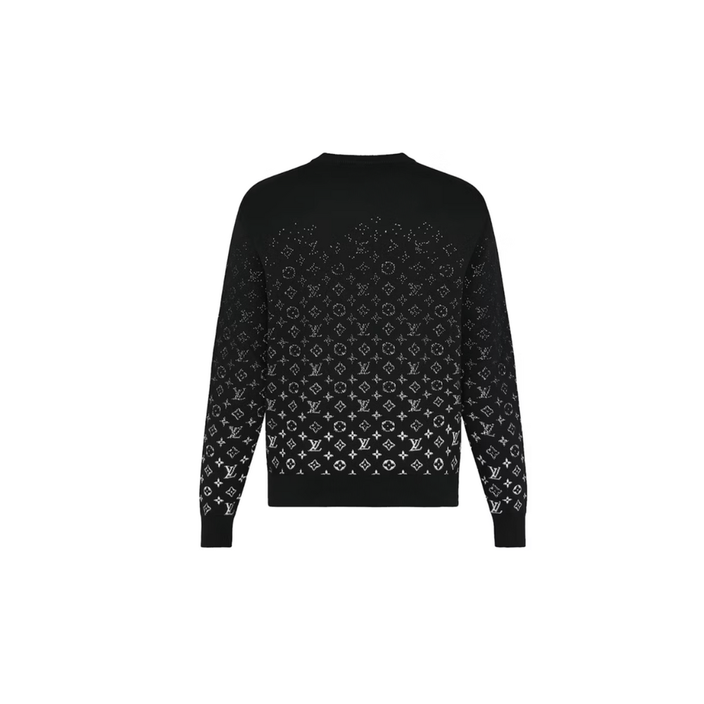 SUETER LV BLACK CON EFECTO DEGRADADO