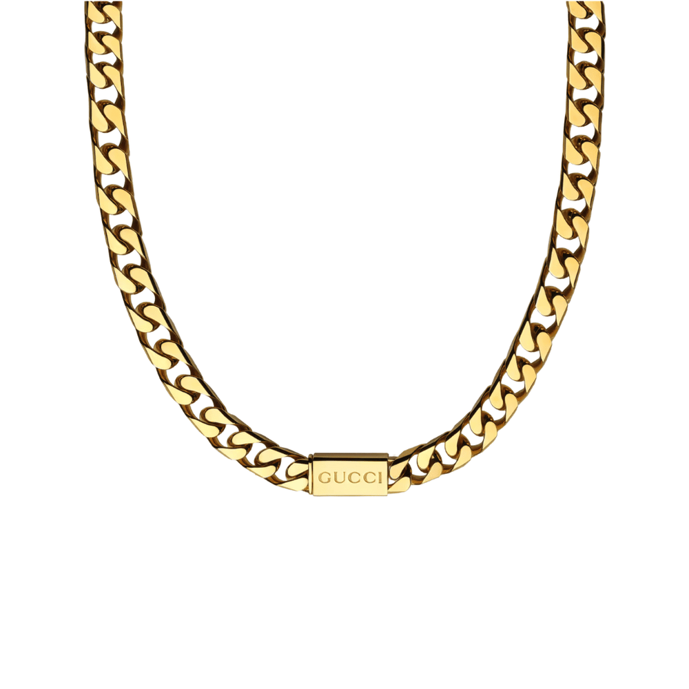 COLLAR DE CADENA GC SCRIPT GOLD