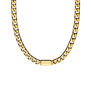 COLLAR DE CADENA GC SCRIPT GOLD