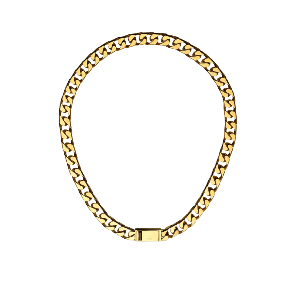COLLAR DE CADENA GC SCRIPT GOLD