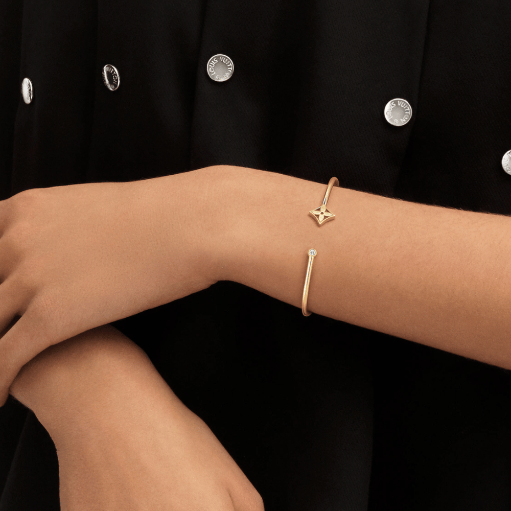 PULSERA LV BLOSSOM TWIST GOLD