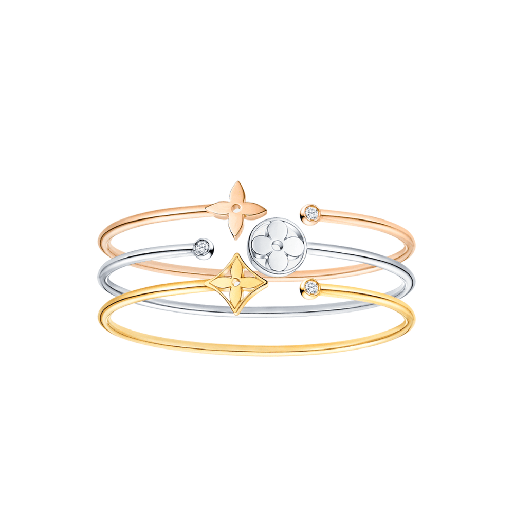 PULSERA LV BLOSSOM TWIST GOLD