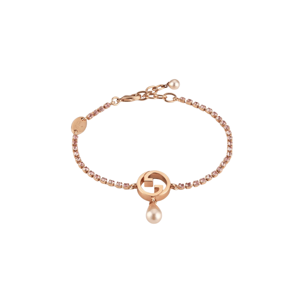 PULSERA GC ROSE GOLD BLONDIE CON ZIRCONIAS