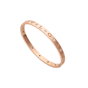 PULSERA BV ROSEGOLD CON ZIRCONIA