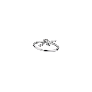 ANILLO KNOT SILVER ZIRCONIAS