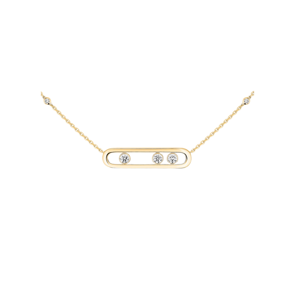 COLLAR MSS MOVE GOLD LISO