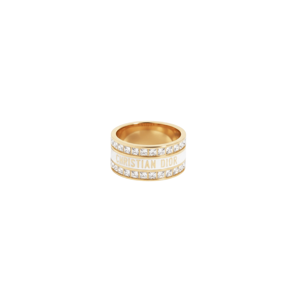 ANILLO CD GOLD WHITE CON ZIRCONIA