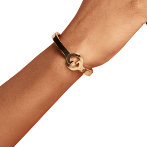 BRAZALETE GC BLONDIE CRISTAL BANGLE GOLD