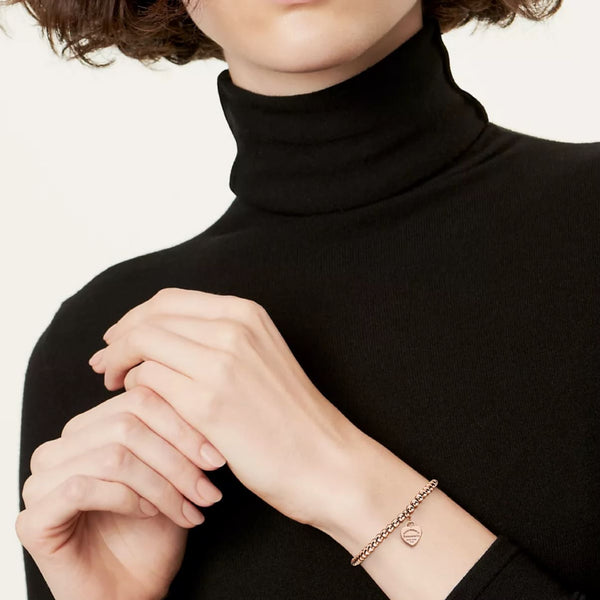 PULSERA DE CUENTAS ROSEGOLD