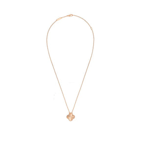 COLLAR TREBOL ROSEGOLD