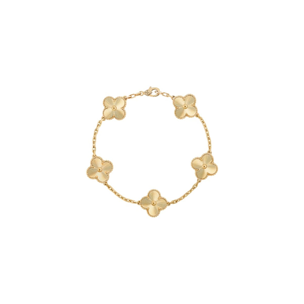 PULSERA TRÉBOL GOLD VF