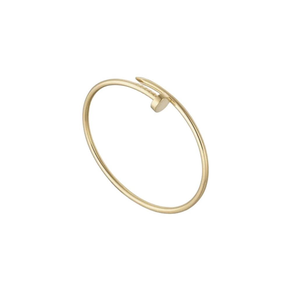 PULSERA CLAVO GOLD DELGADA