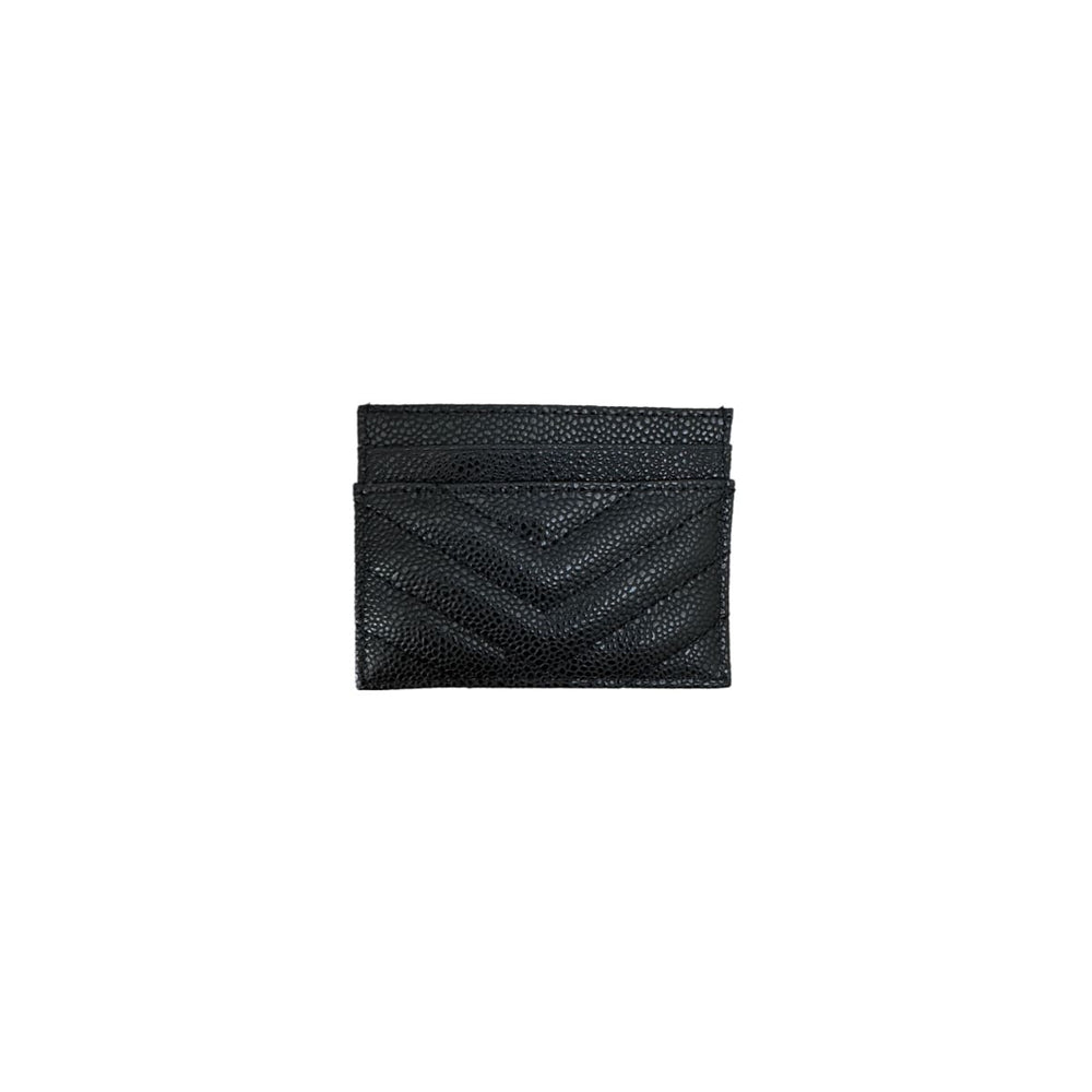 TARJETERO YSL LOGO BLACK