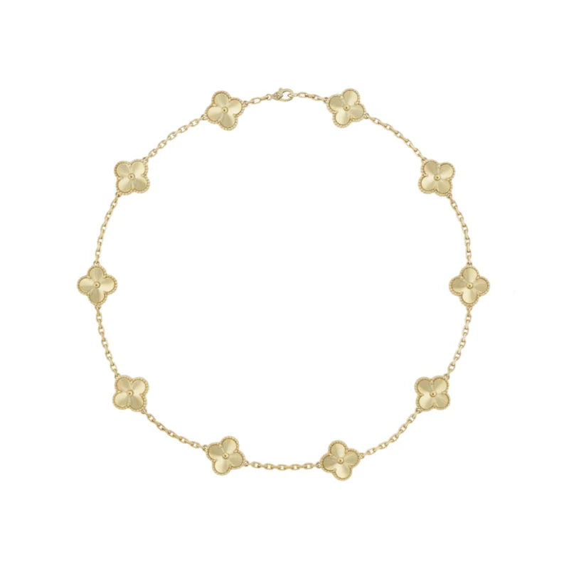 GARGANTILLA TRÉBOL GOLD
