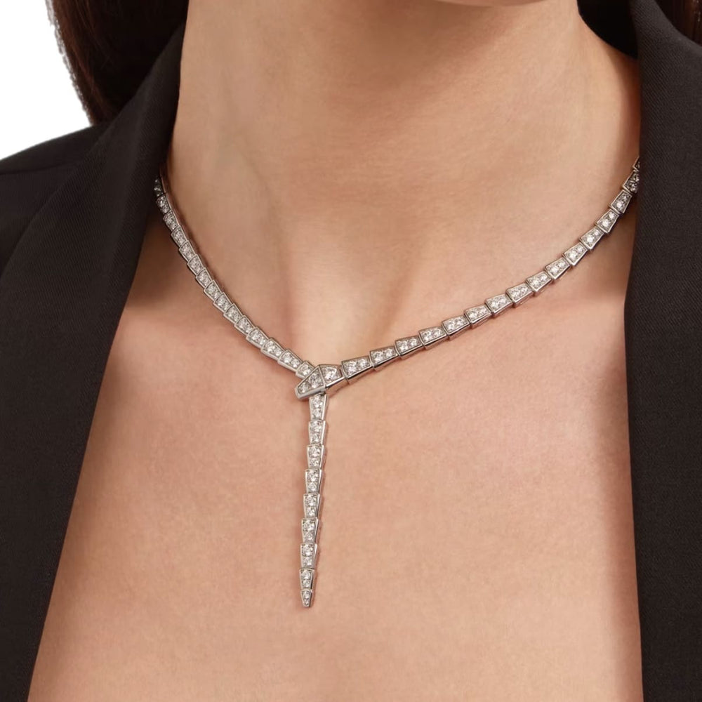 COLLAR SERPENTI CON ZIRCONIA
