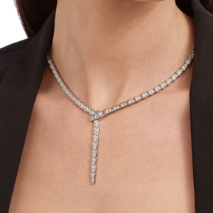 COLLAR SERPENTI CON ZIRCONIA