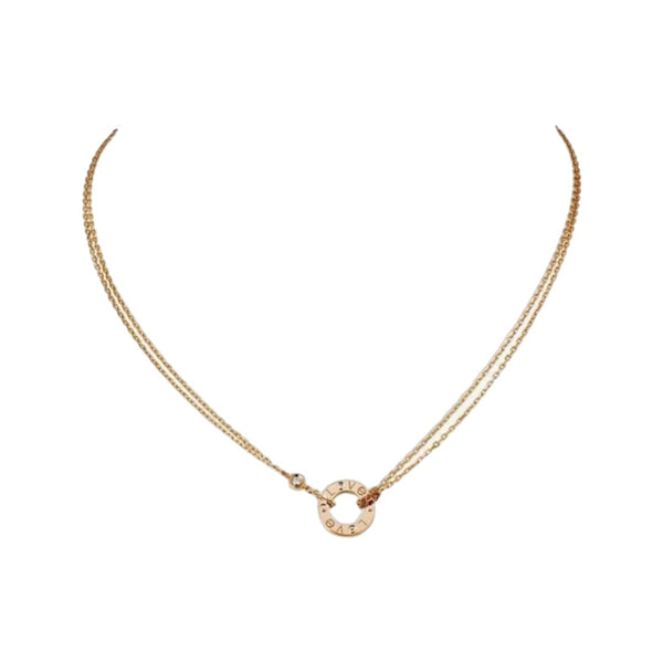 COLLAR ARO LOVE ROSE GOLD