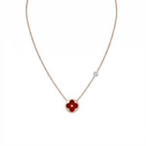 COLLAR SUN RED BLOSSOM ROSE GOLD