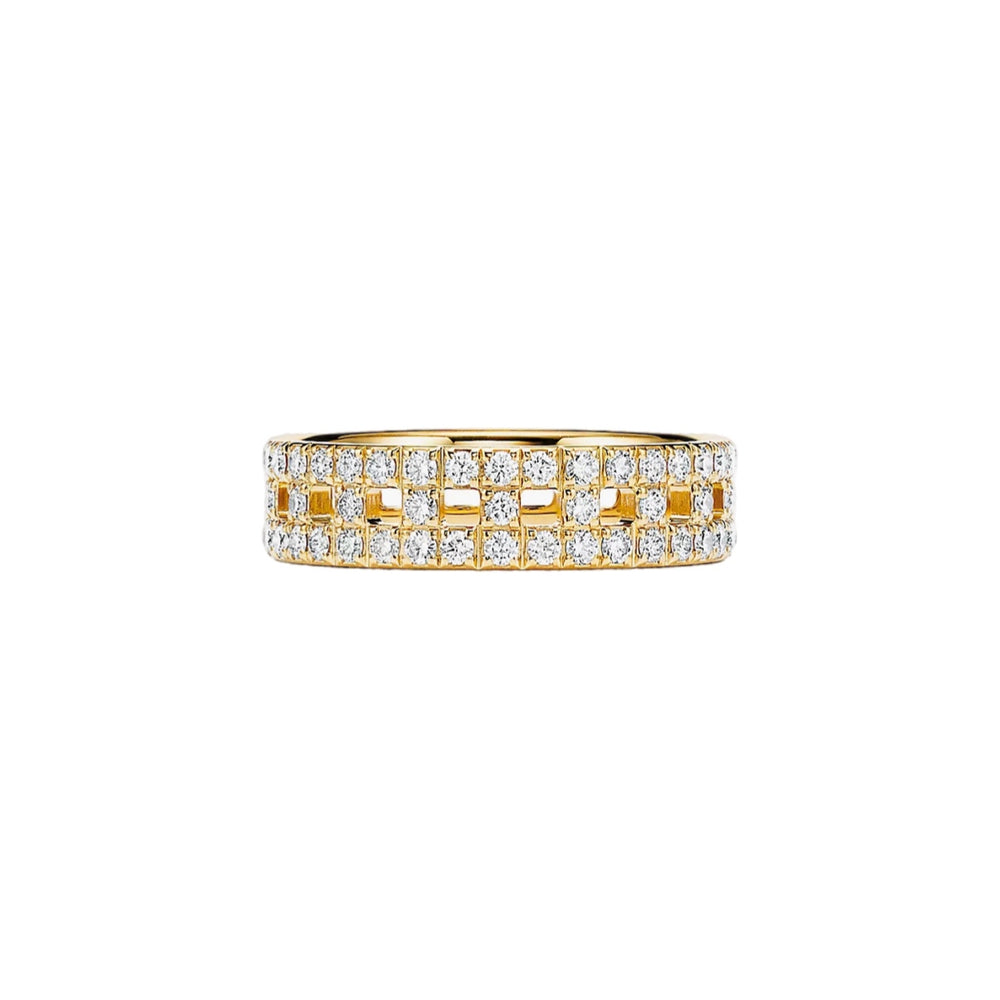 ANILLO ANCHO TRUE T GOLD