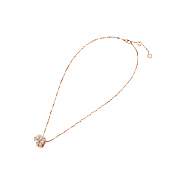 COLLAR BV ROSEGOLD SERPIENTE