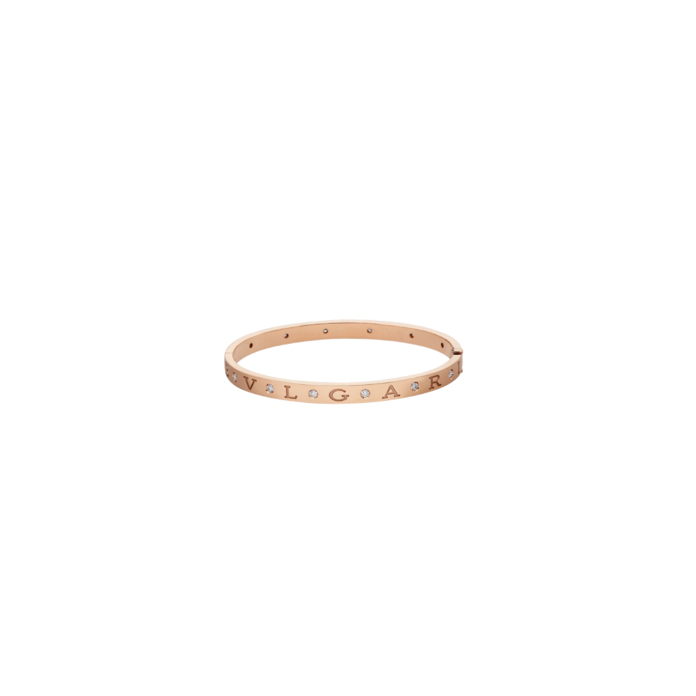 PULSERA BV ROSEGOLD CON ZIRCONIA