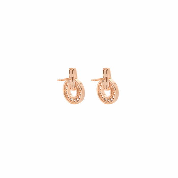ARETES BV ROUND ROSEGOLD CON ZIRCONIA