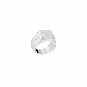 ANILLO LV SELLO SILVER