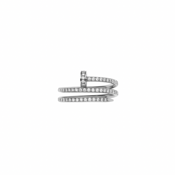 ANILLO JUSTE UN CLOU SILVER CON ZIRCONIA