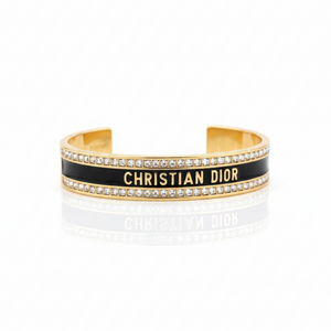BRAZALETE CD ZIRCONIAS GOLD-BLACK