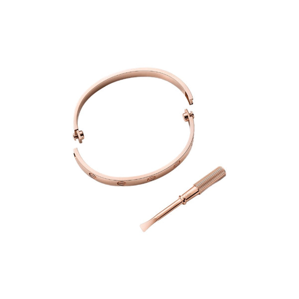 PULSERA LOVE ROSE GOLD
