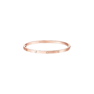 PULSERA LOVE DELGADA ROSE GOLD
